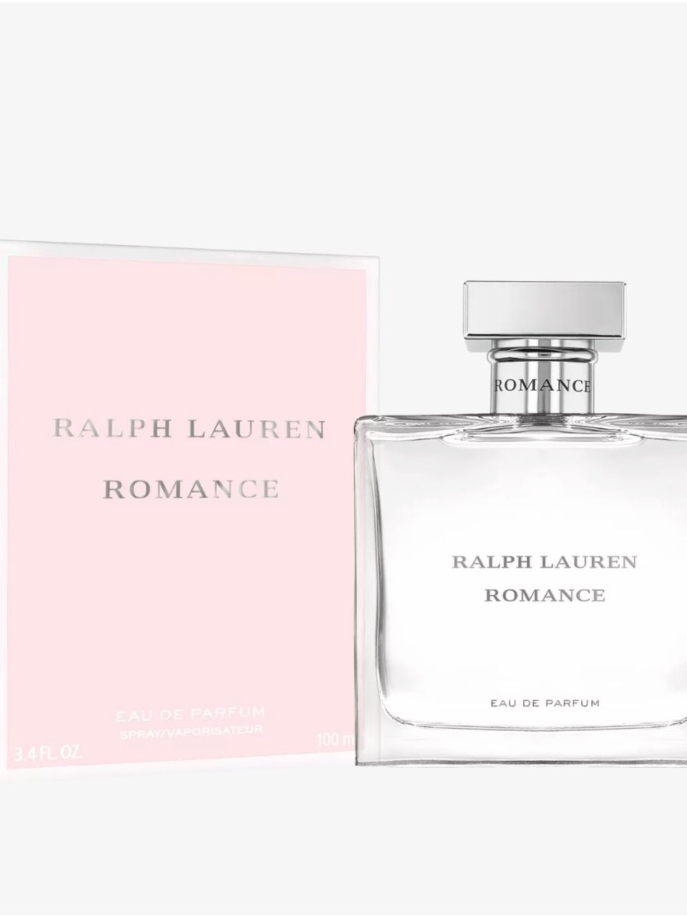 Ralph Lauren Romance - Pink & Clear Perfume Bottle